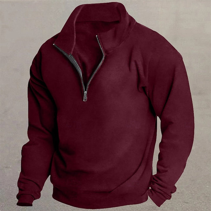 Clark | Quarter-Zip Standing Collar Pullover