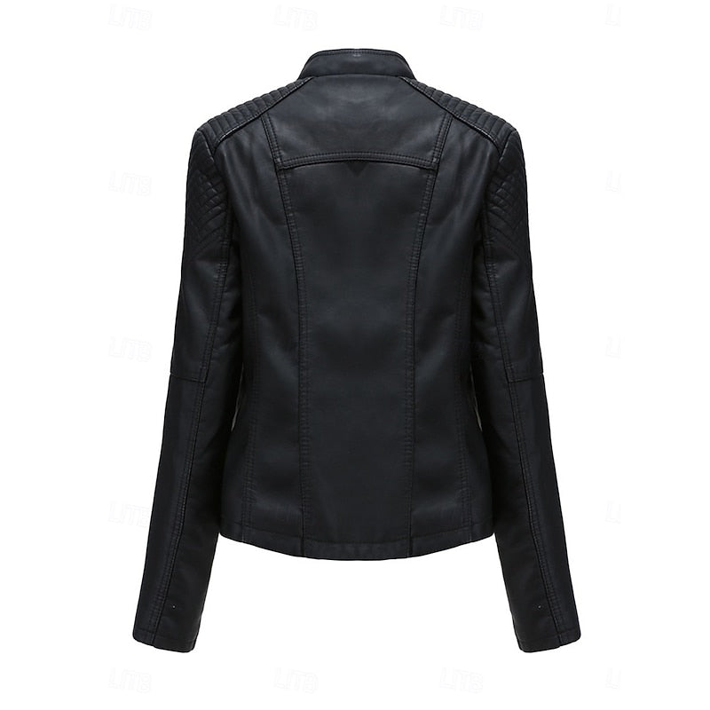 Rosa | Sleek Biker Jacket