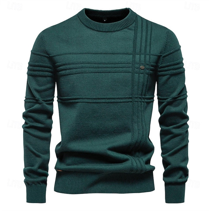 Hartley | Textured Crewneck Sweater