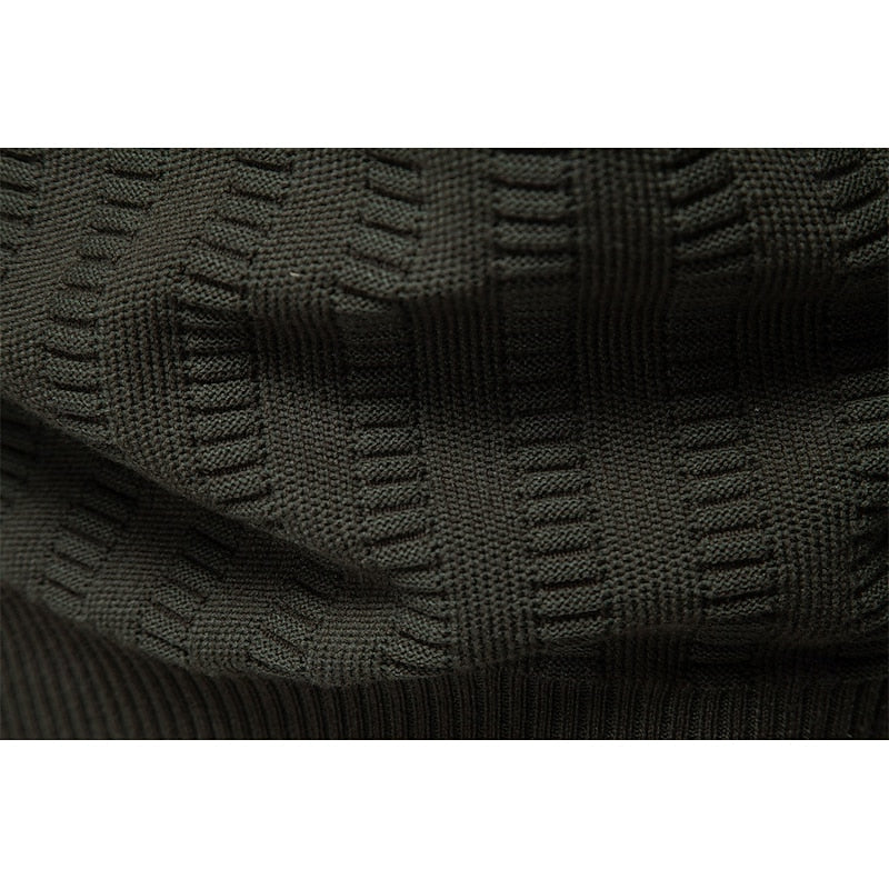 Sheldon | Textured Half-Zip Sweater