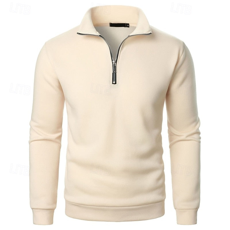 Keith | Quarter-Zip Stand-Collar Pullover