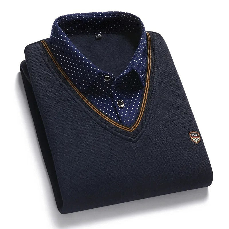 Wallace | Refined Mock-Collar Sweater