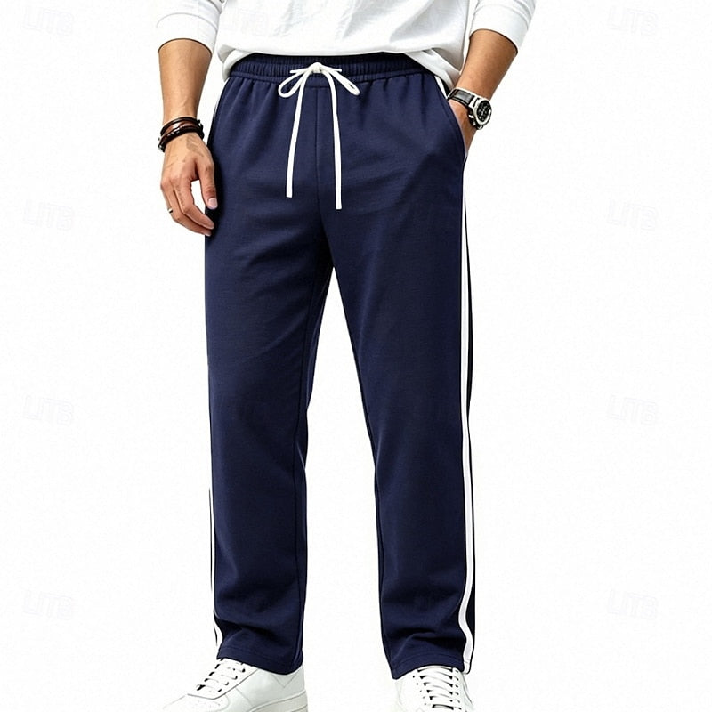 Damian | Relaxed Side-Stripe Sweatpants