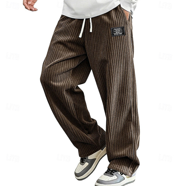 Damian | Relaxed Ribbed Comfort Pants