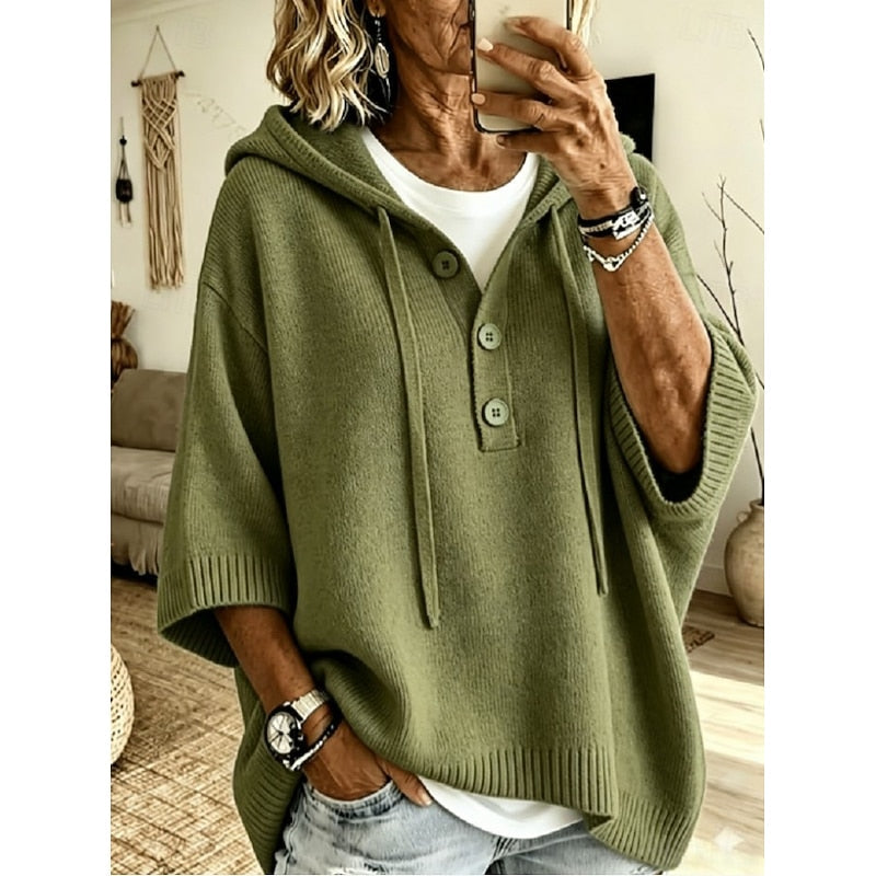 Maeve | Relaxed Hooded Sweater