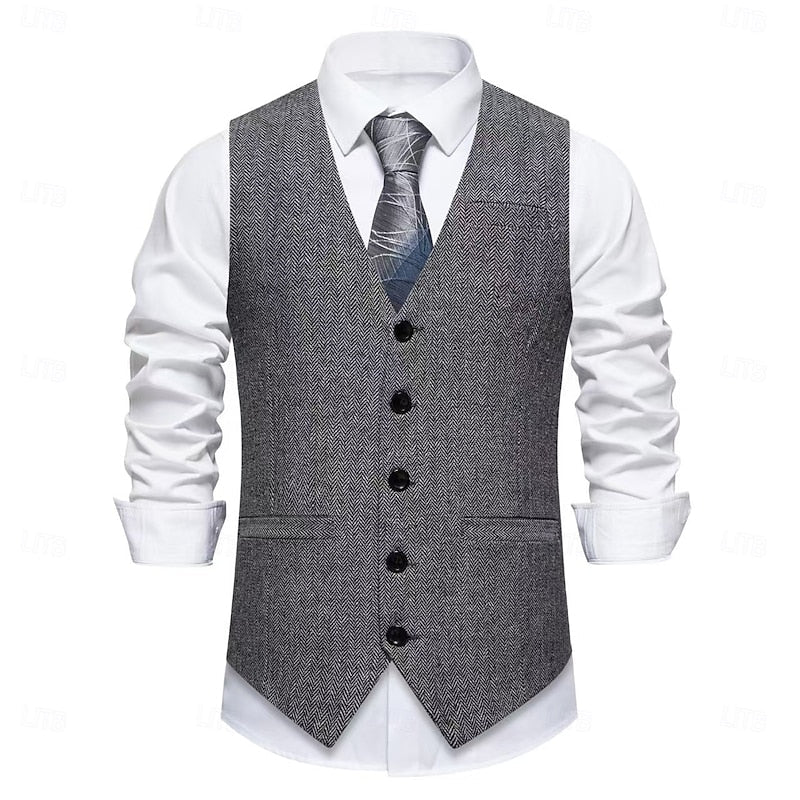 Emmett | Tailored Single-Breasted Waistcoat