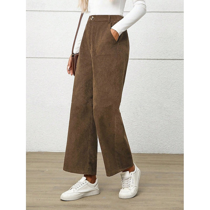 Simone | Wide-Leg High-Waist Pants