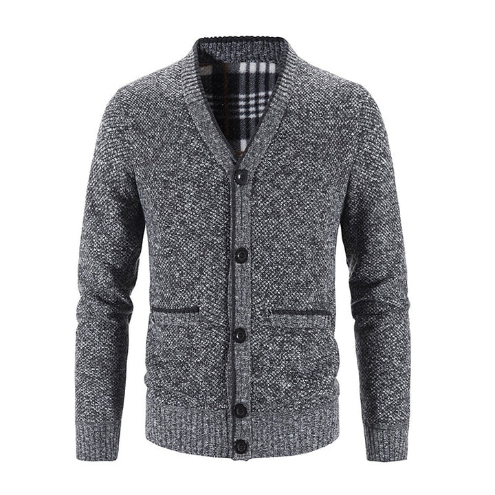 Colby | Button-Front V-Neck Cardigan