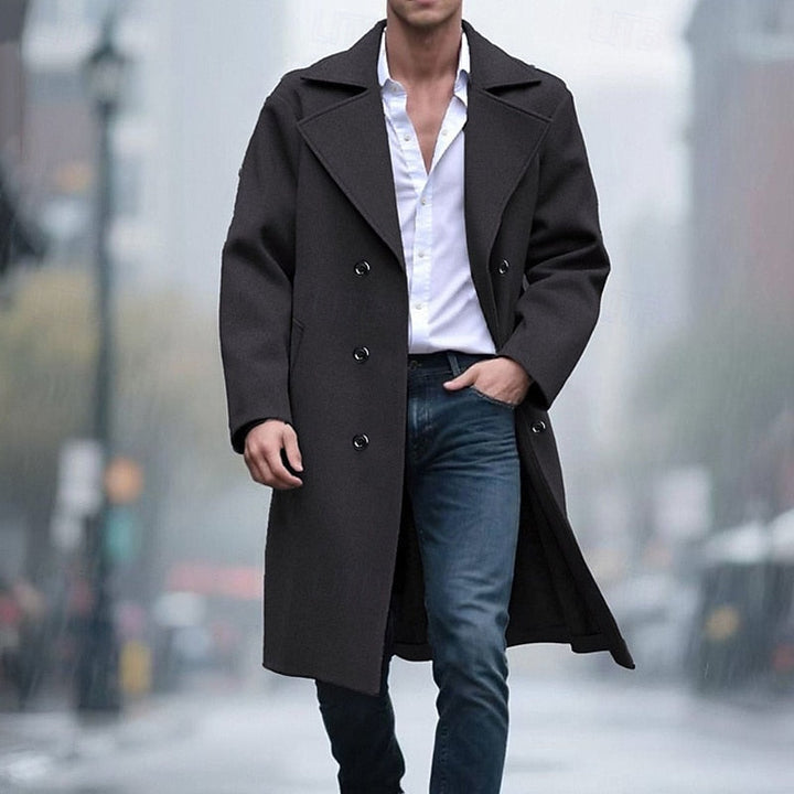 Barnaby | Tailored Long Overcoat