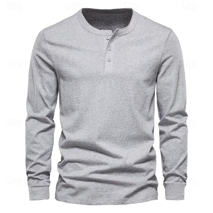 Sheldon | Classic Long-Sleeve Henley