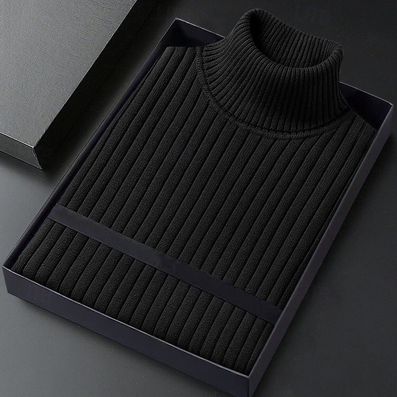 Wallace | Ribbed High-Neck Sweater