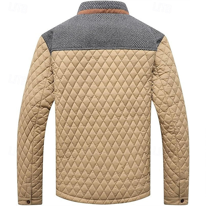 Hayes | Quilted Stand-Collar Jacket