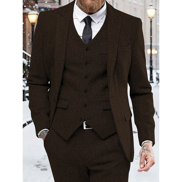 Simon | Refined Three-Piece Suit Set