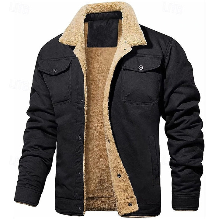 Lawrence | Sherpa-Lined Trucker Jacket