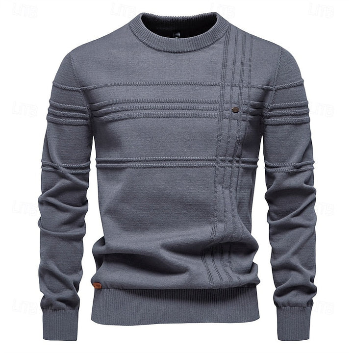Hartley | Textured Crewneck Sweater