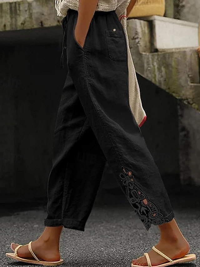 Rosalyn | Relaxed Cropped Pants