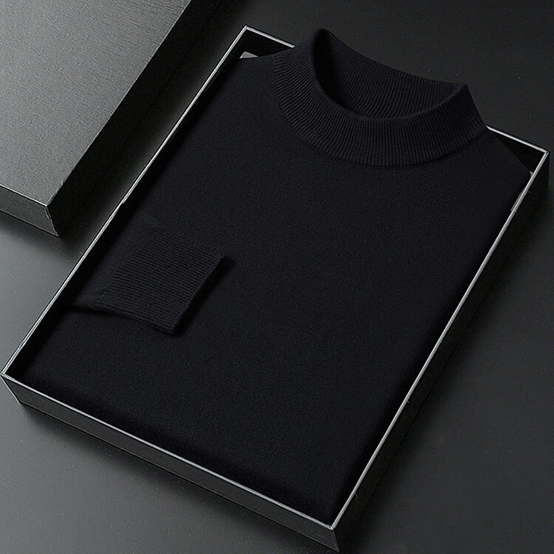 Winston | Refined Mock Neck Sweater