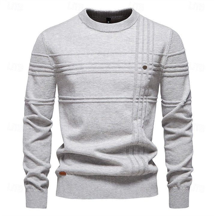 Hartley | Textured Crewneck Sweater