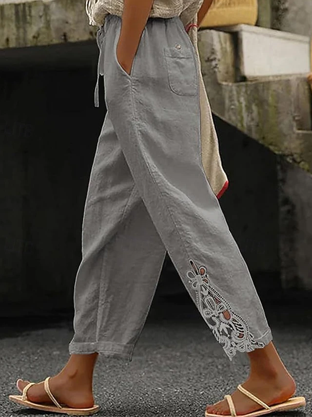 Rosalyn | Relaxed Cropped Pants