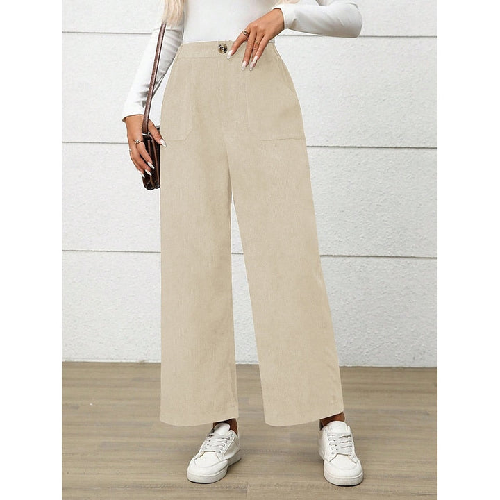 Simone | Wide-Leg High-Waist Pants