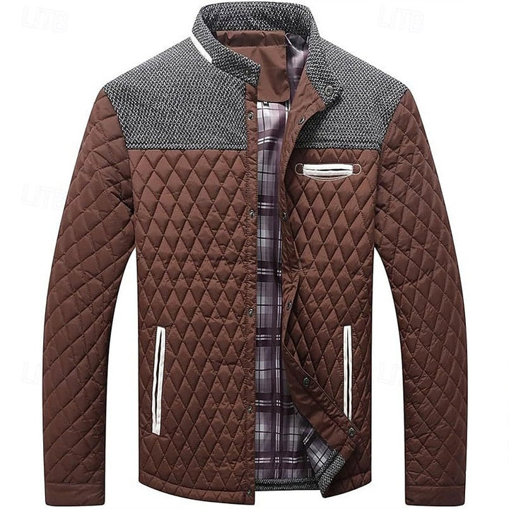 Hayes | Quilted Stand-Collar Jacket
