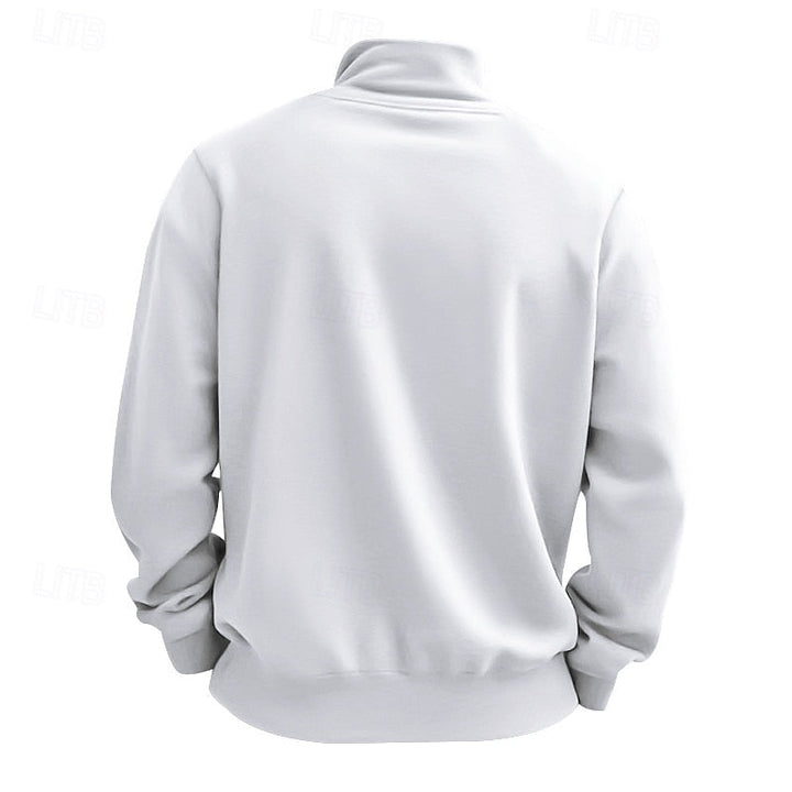 Glenn | Refined Quarter-Zip Sweatshirt