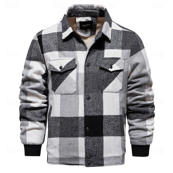 Raymond | Rugged Plaid Shirt Jacket