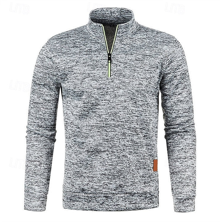 Camden | Quarter-Zip Textured Pullover Sweater