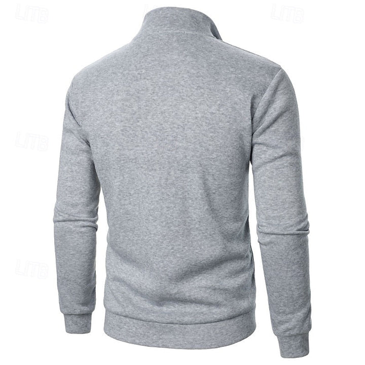 Keith | Quarter-Zip Stand-Collar Pullover