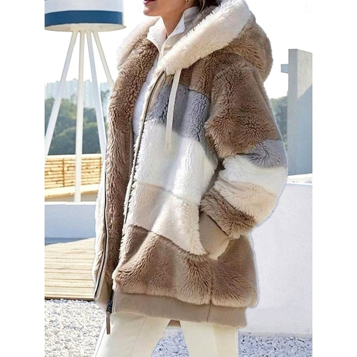 Corinne | Cozy Hooded Zip-Up Jacket