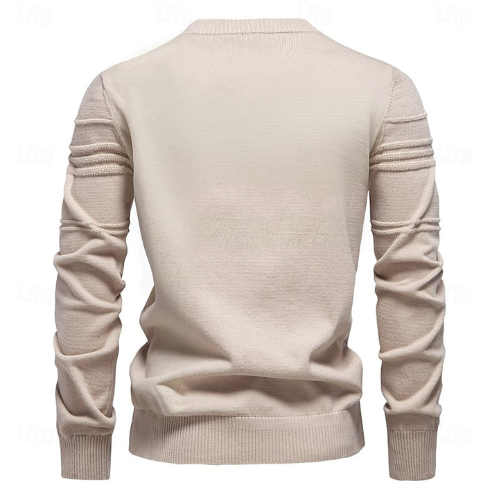 Hartley | Textured Crewneck Sweater