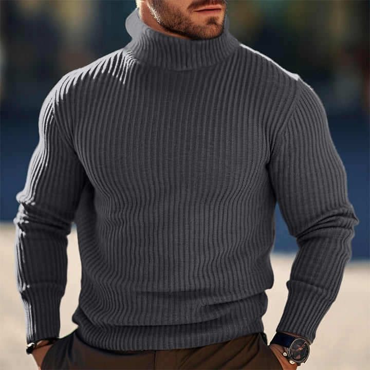 Percy | Ribbed Turtleneck Sweater