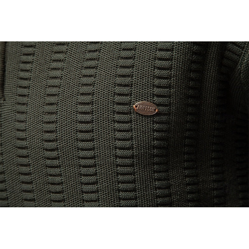 Sheldon | Textured Half-Zip Sweater